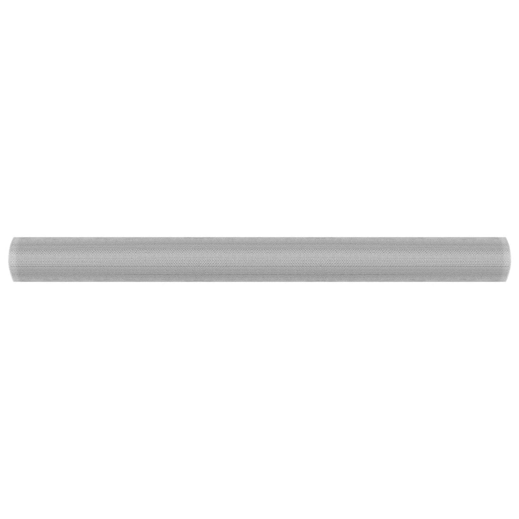 vidaXL Plasă de sârmă, argintiu, 80x1000 cm, aluminiu