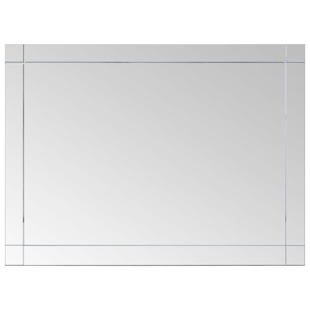 vidaXL Oglindă de perete, 60 x 40 cm, sticlă