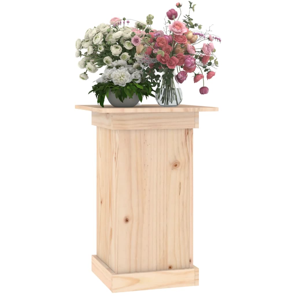 vidaXL Suport pentru flori, 40x40x60 cm, lemn masiv de pin