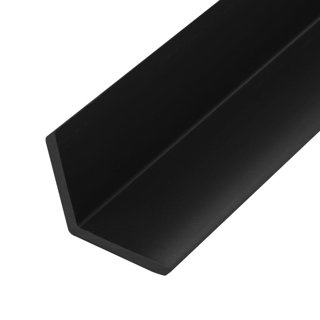 vidaXL Margini cornier pentru terasă WPC, 5 buc, 170 cm, negru