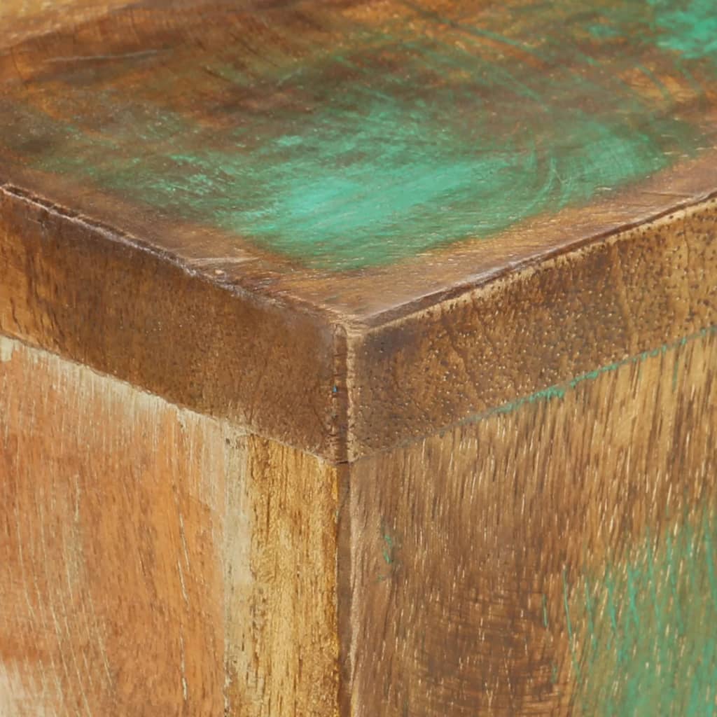 vidaXL Masă consolă, 120x30x75 cm, lemn masiv reciclat