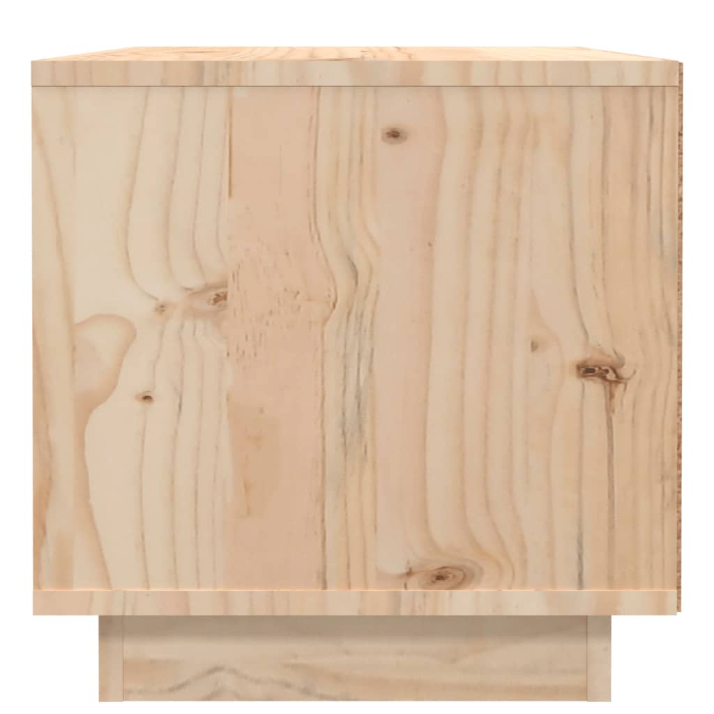 vidaXL Noptieră, 40x34x35 cm, lemn masiv de pin