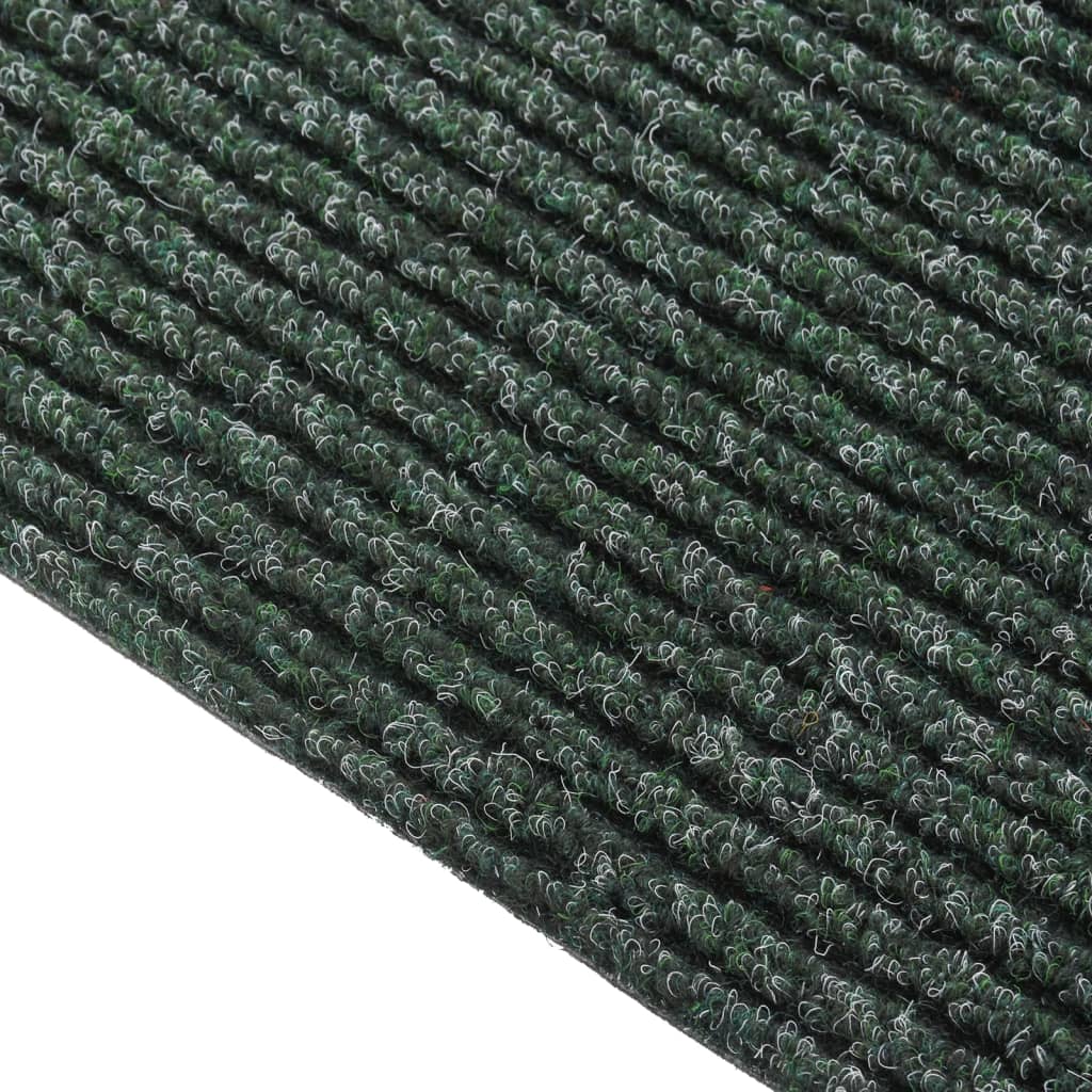 vidaXL Covor traversă de captare murdărie, verde, 100x100 cm